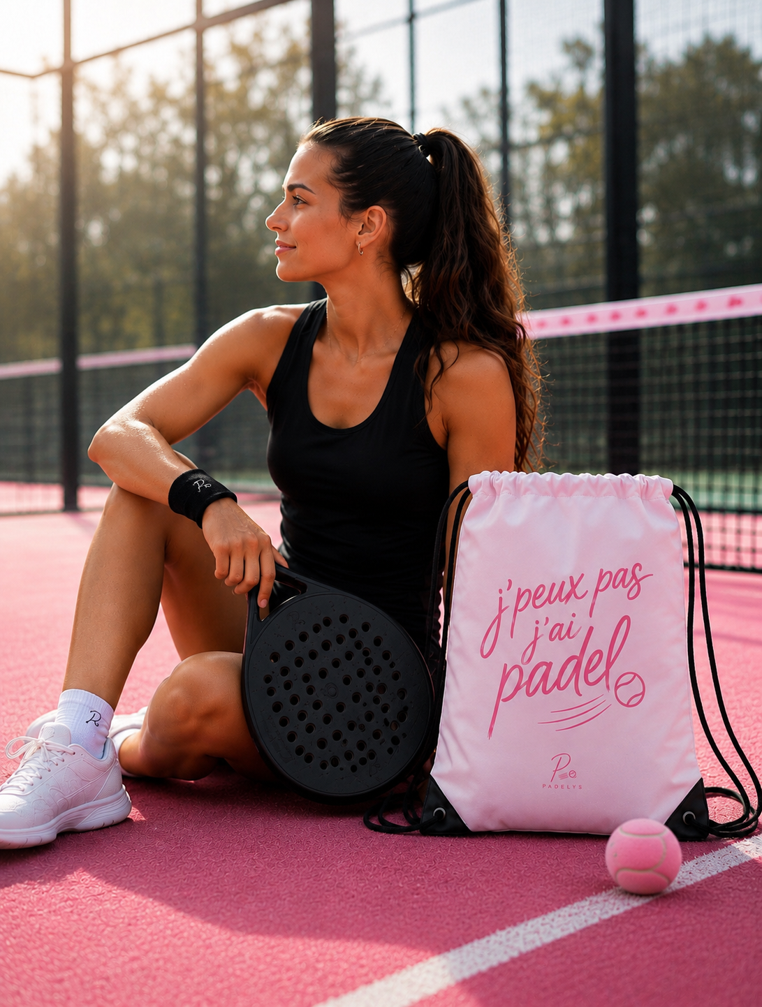 Sac à cordon “J’peux pas j’ai padel”